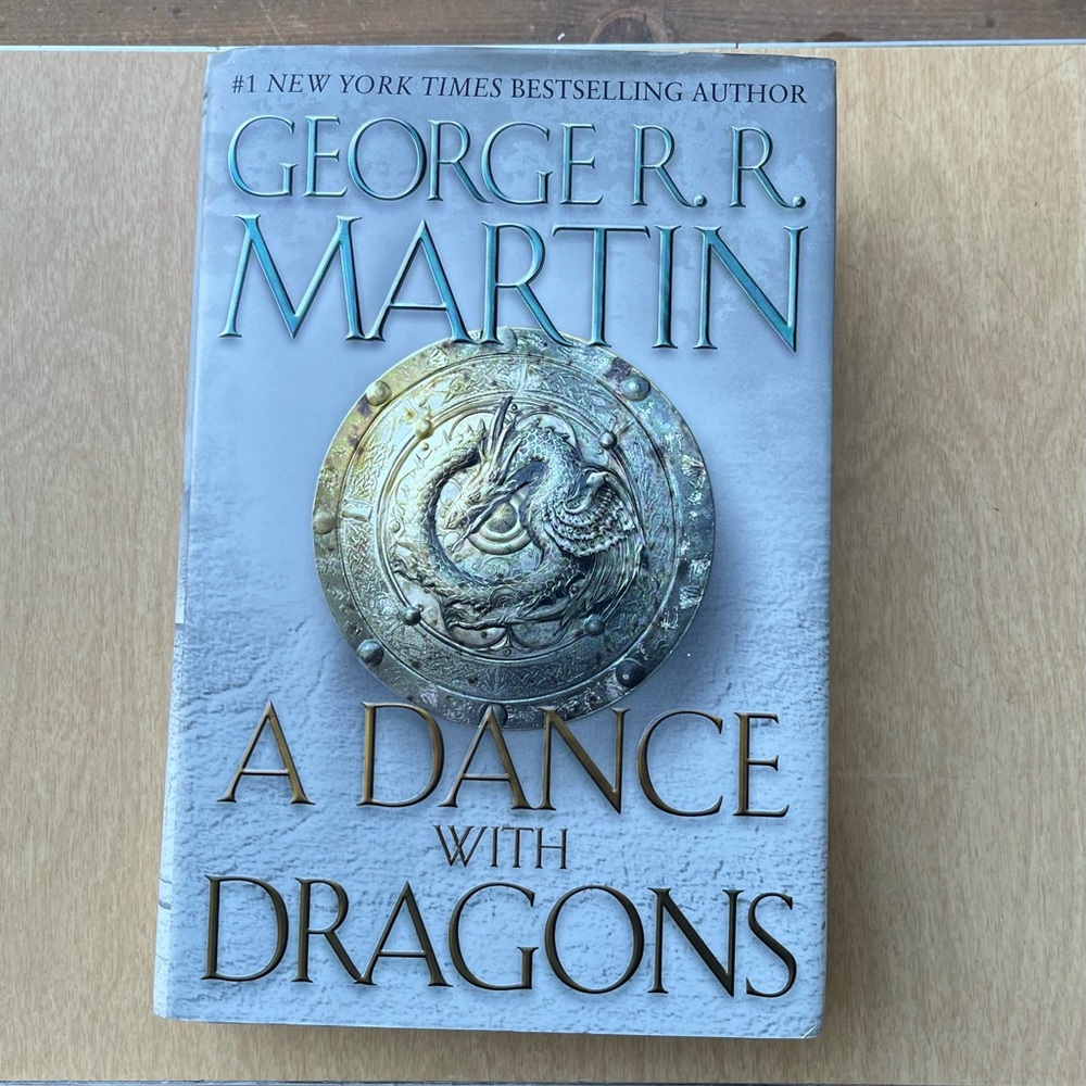 George R.R. Martin 1st Edition First Print Hardcover Book: A Dance With Dragons